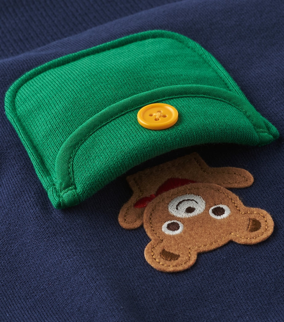 Cotton Hooded Bear Gillet (2-5 Years)