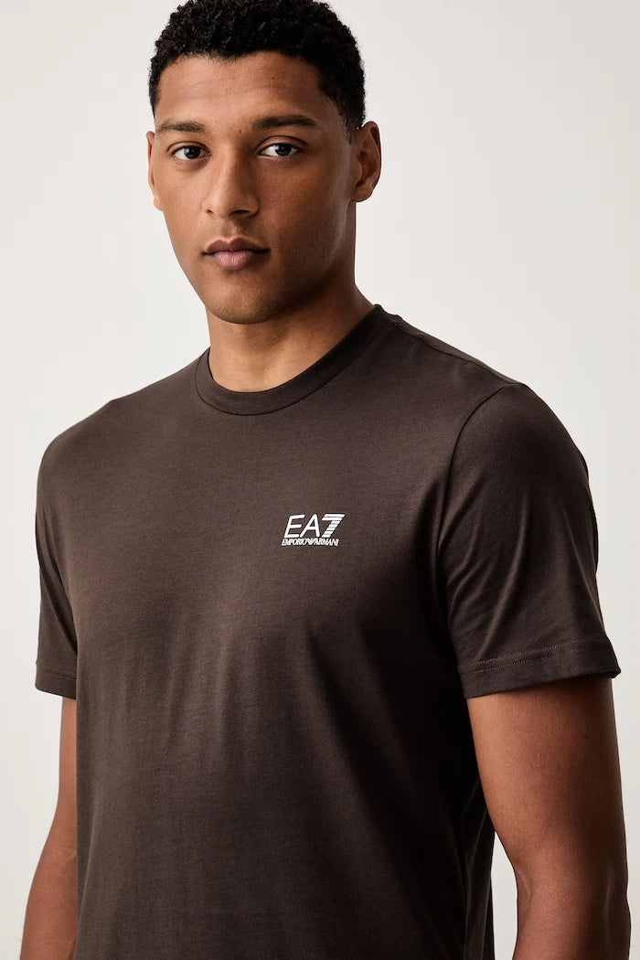 EA7 Emporio Armani pamuklu basic erkek tişört