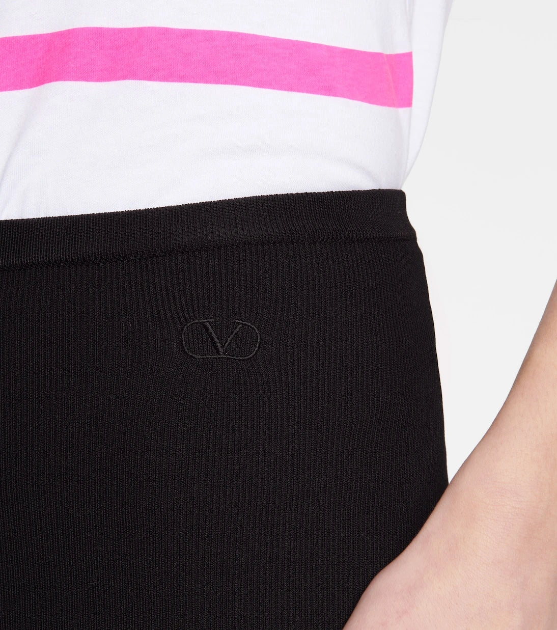 Valentino - Valentino stretch-knit biker shorts