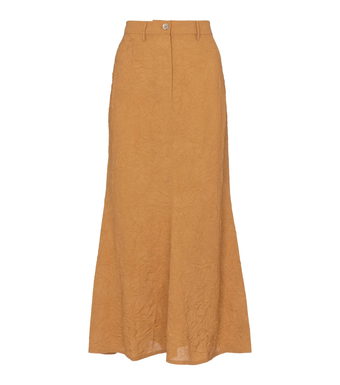 Nanushka - Bri crinkled sateen midi skirt