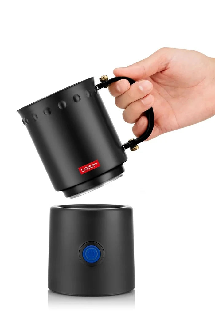 Bodum elektrikli paslanmaz çelik süt köpürtücü 17,5 x 16,5 x 30,3 cm