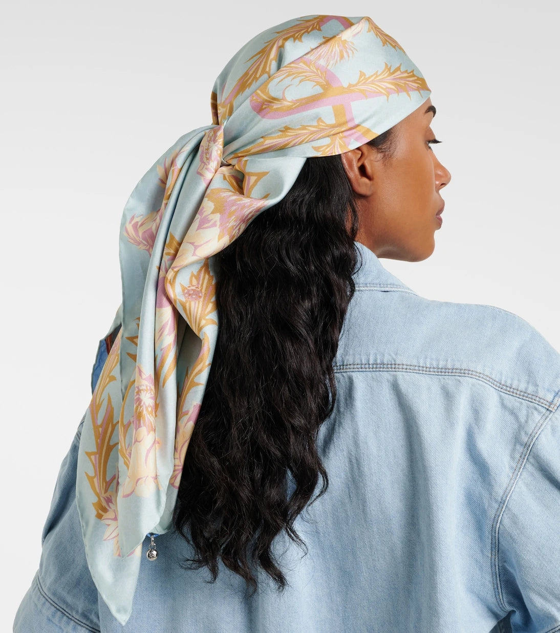 Loewe - Printed silk twill scarf