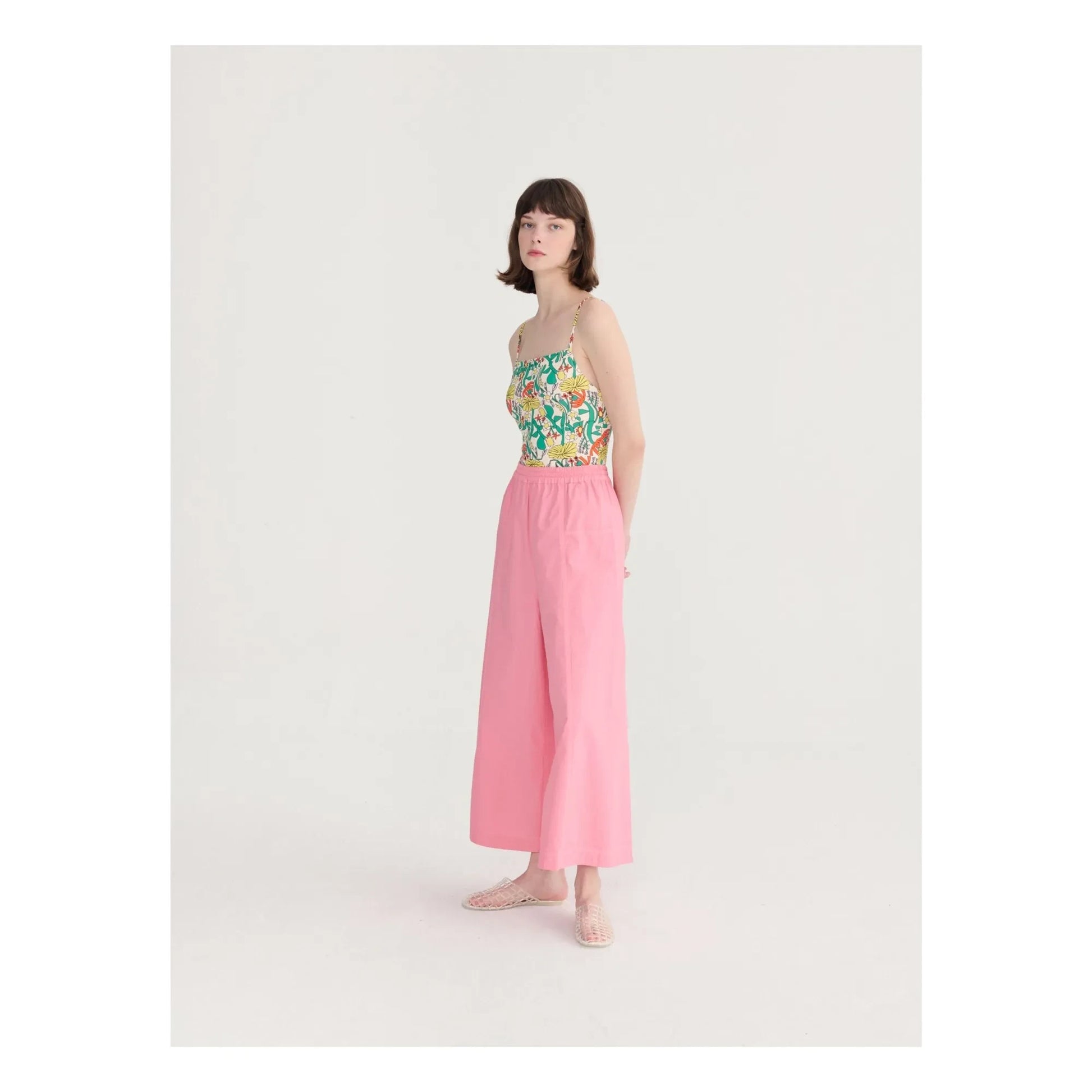 Bobo Choses - Paper Touch organic cotton pants | Pink