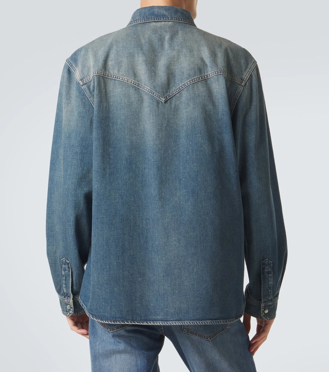 Versace - Medusa denim overshirt