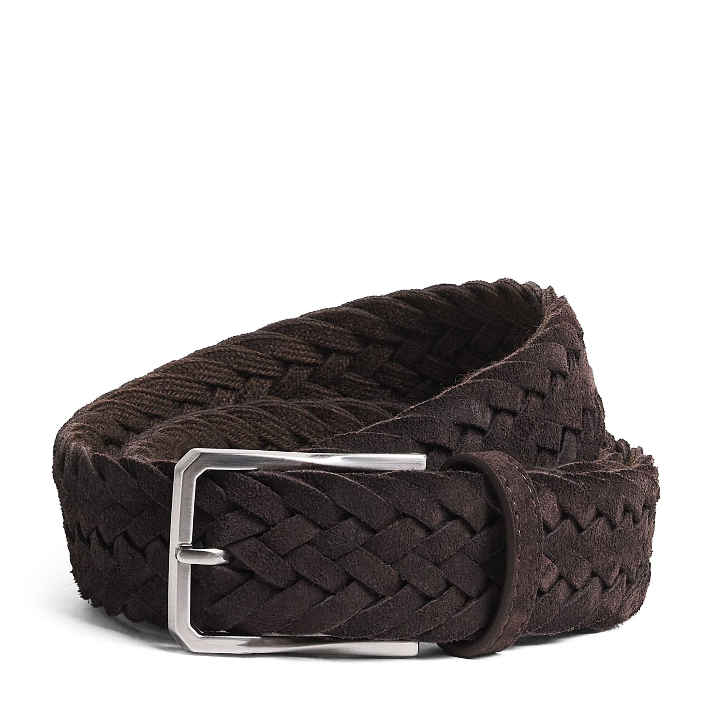 Suede Woven Belt