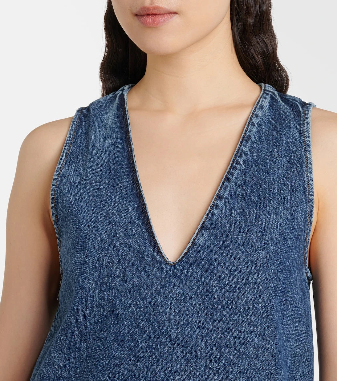 JW Anderson - Denim wrap dress
