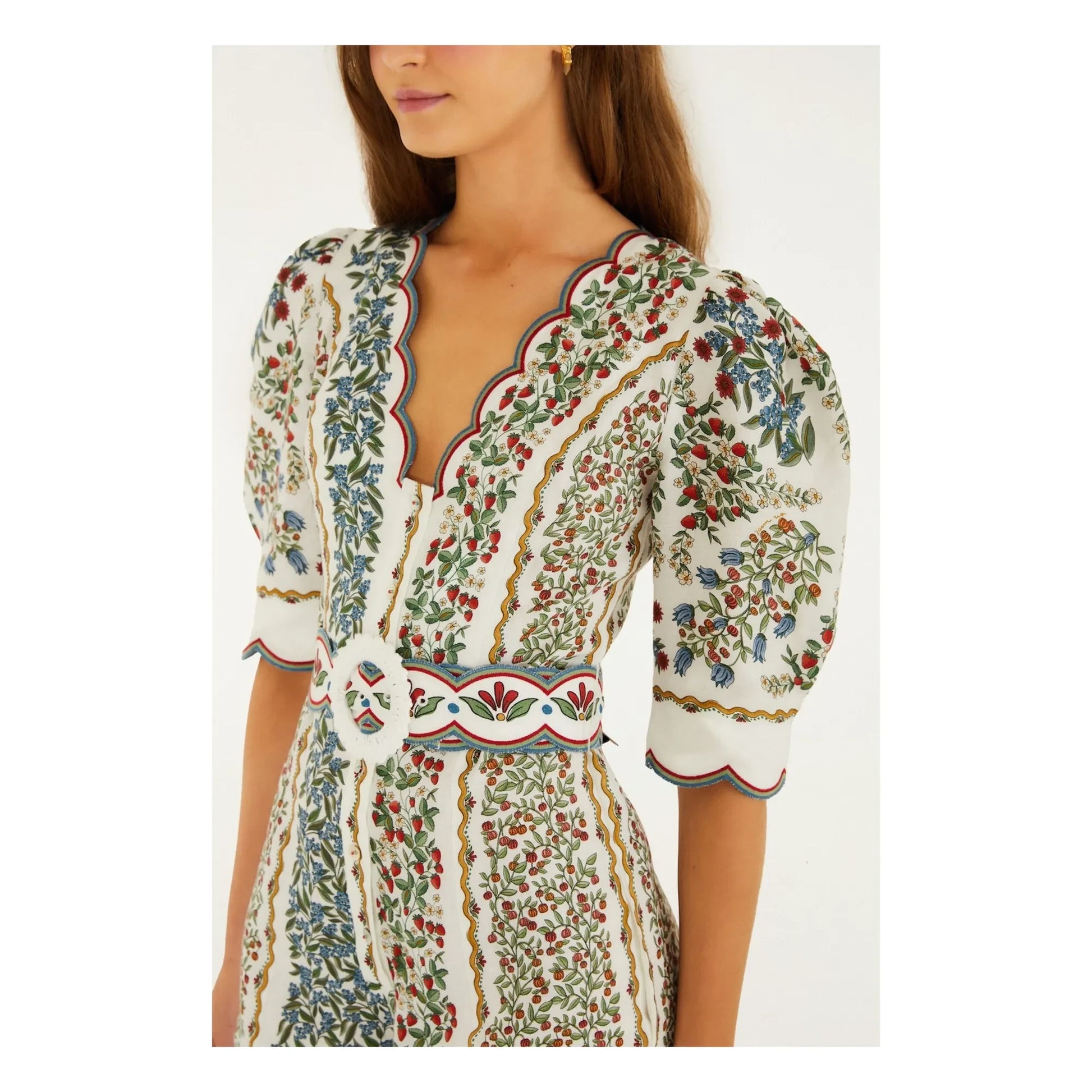 Farm Rio - Fruit Beauty jumpsuit | White