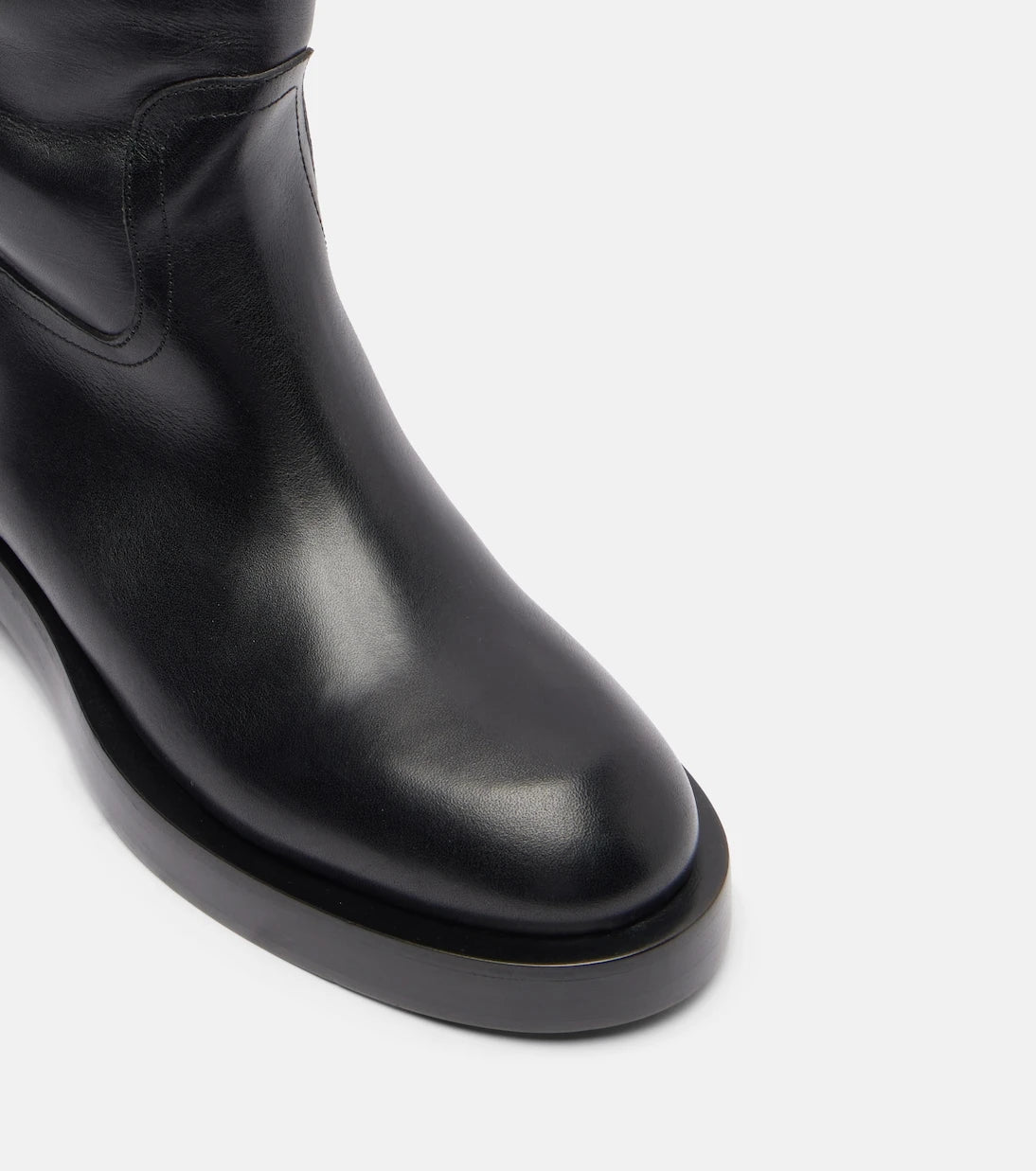 Paris Texas - Leather over-the-knee boots