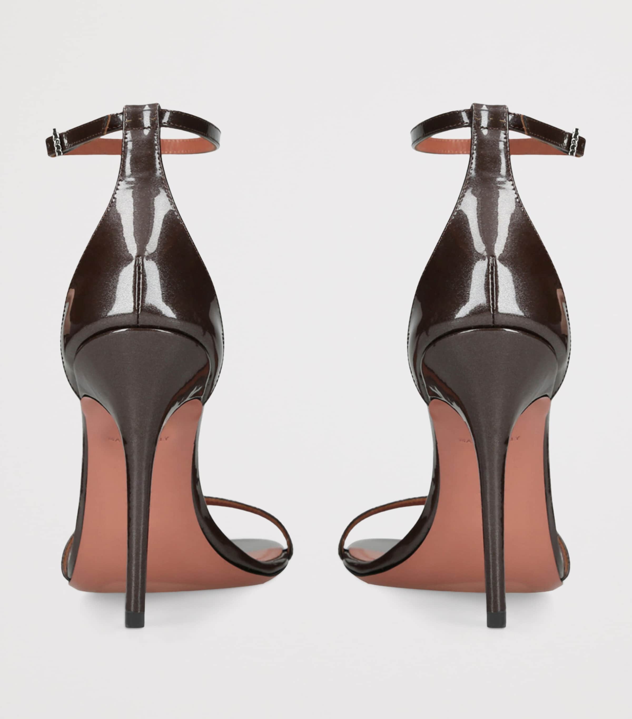 Patent Leather Barbara Heeled Sandals 105