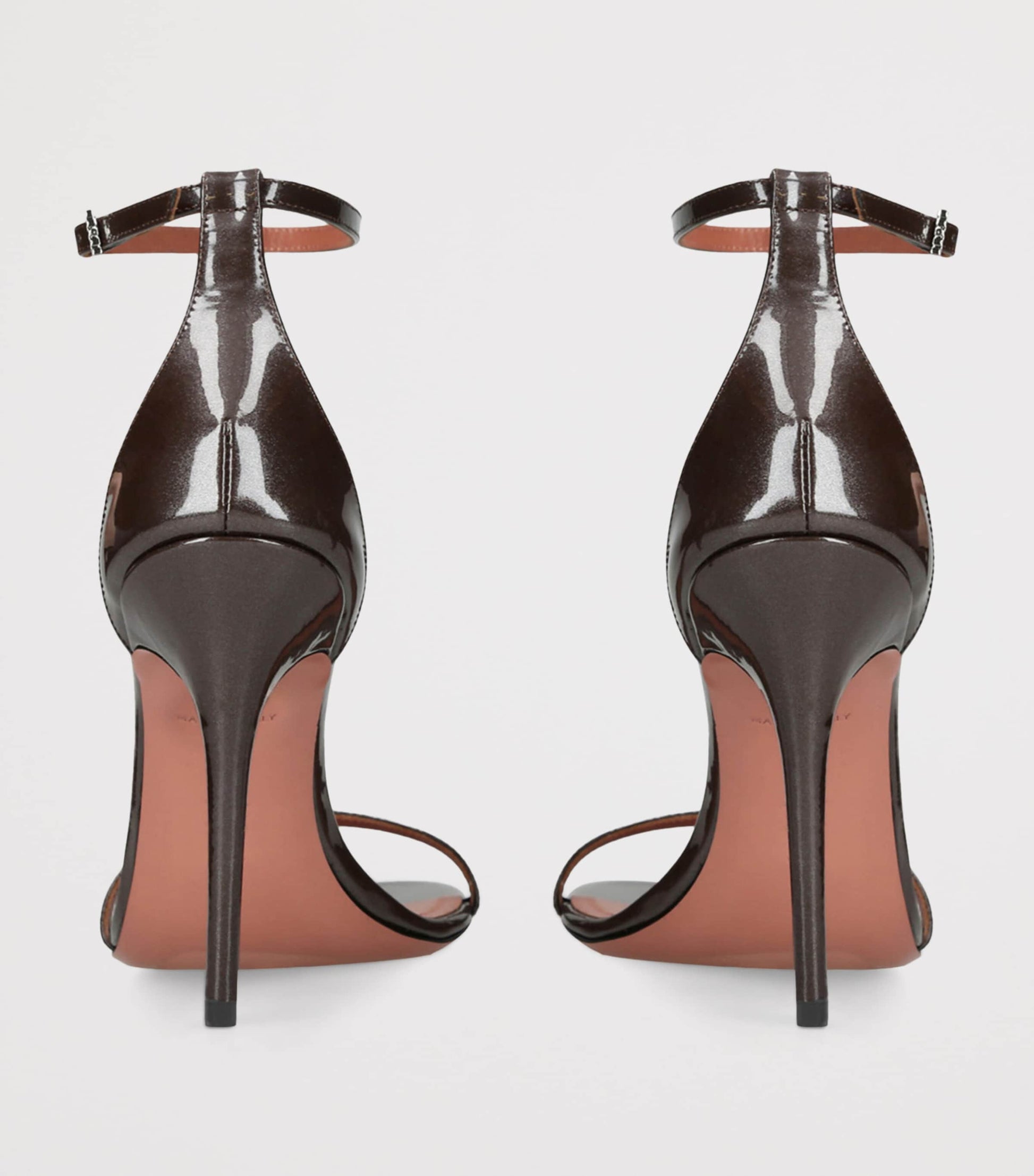 Patent Leather Barbara Heeled Sandals 105