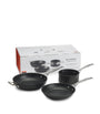 Toughened Non-Stick Pan (Set Of 3)