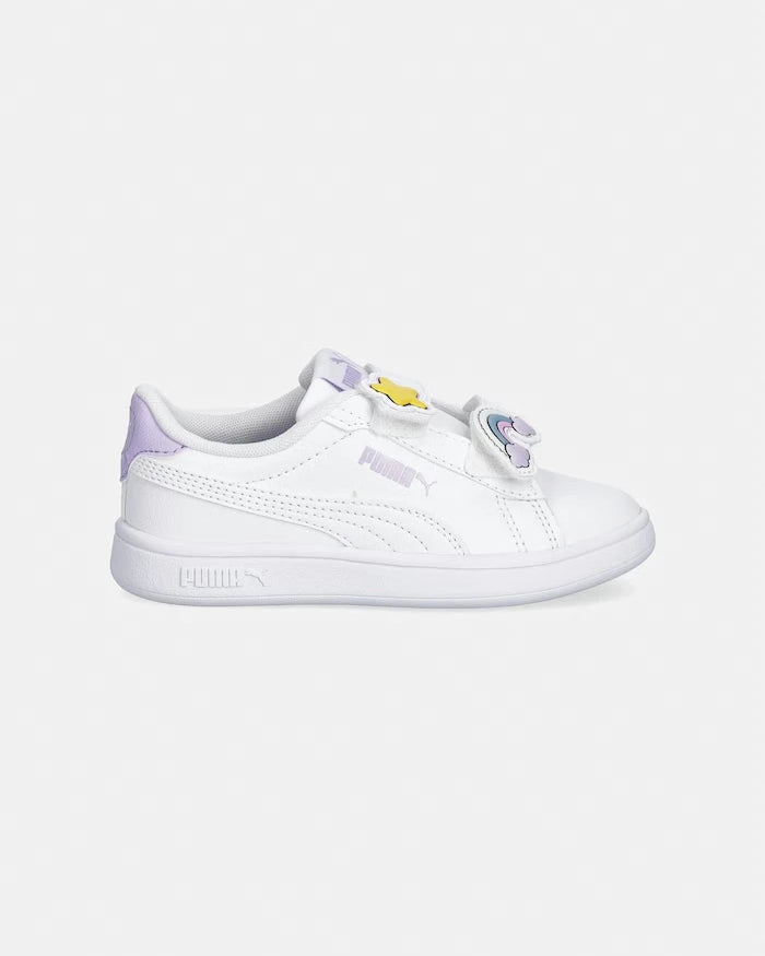 Puma Puma Smash 3.0 Badges V PS Çocuk Spor Ayakkabı