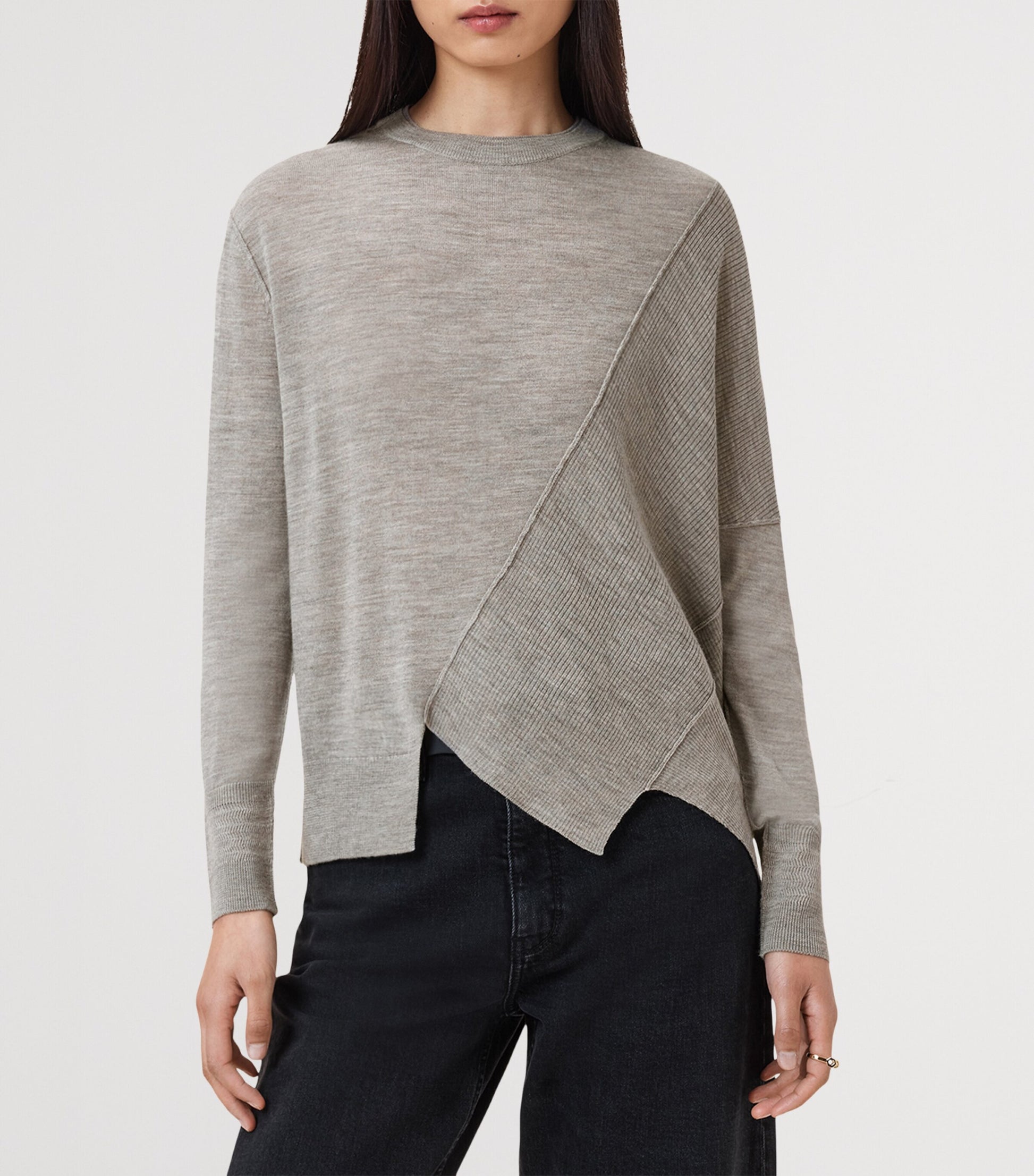 Wool Asymmetric Isla Sweater