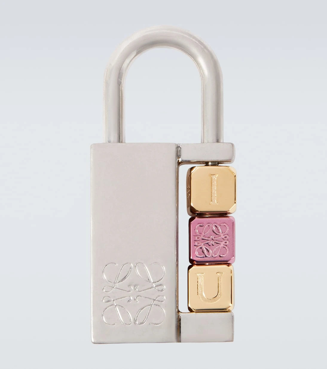 Loewe - Padlock Anagram bag charm