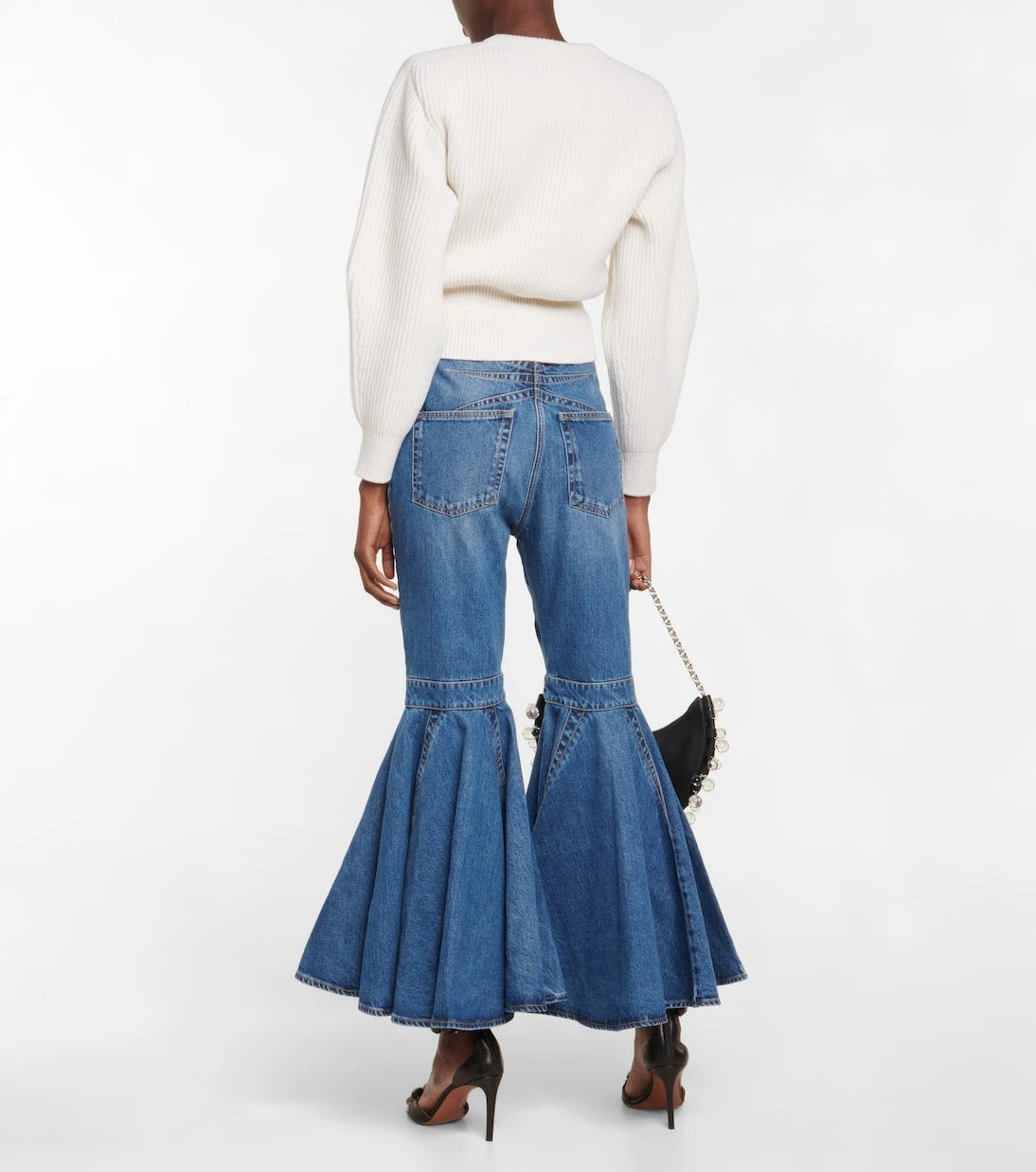 Alaïa - Fitilli örgü kazak