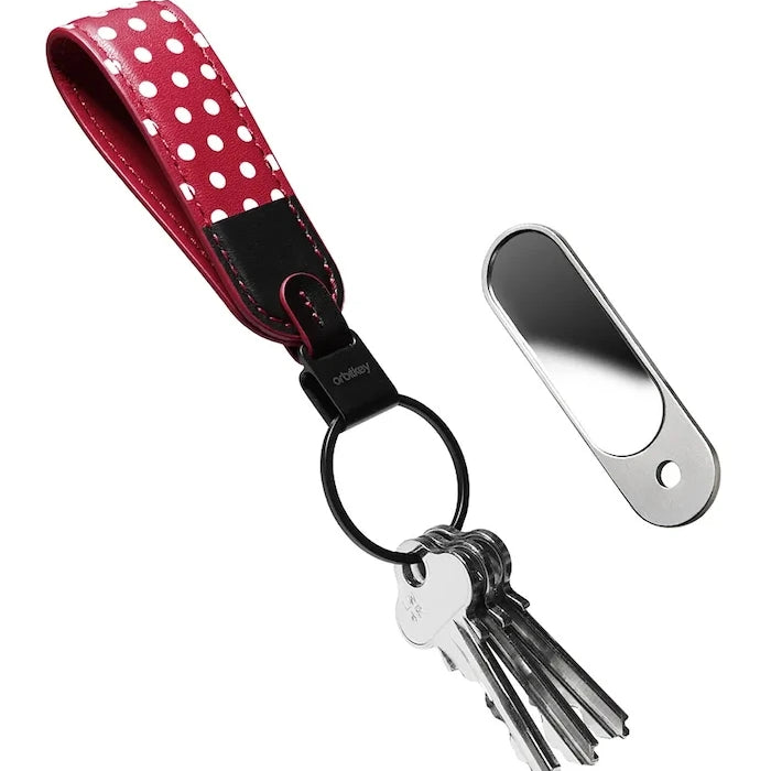 Orbitkey doğal deri anahtarlık 18,2 x 17,5 x 3 cm