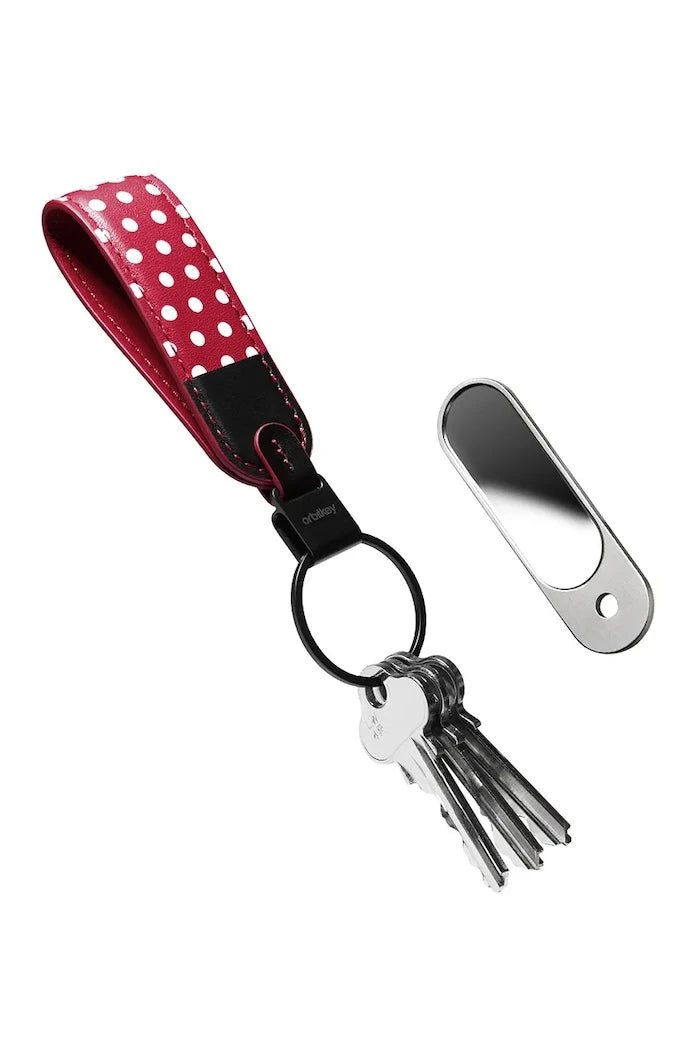 Orbitkey doğal deri anahtarlık 18,2 x 17,5 x 3 cm