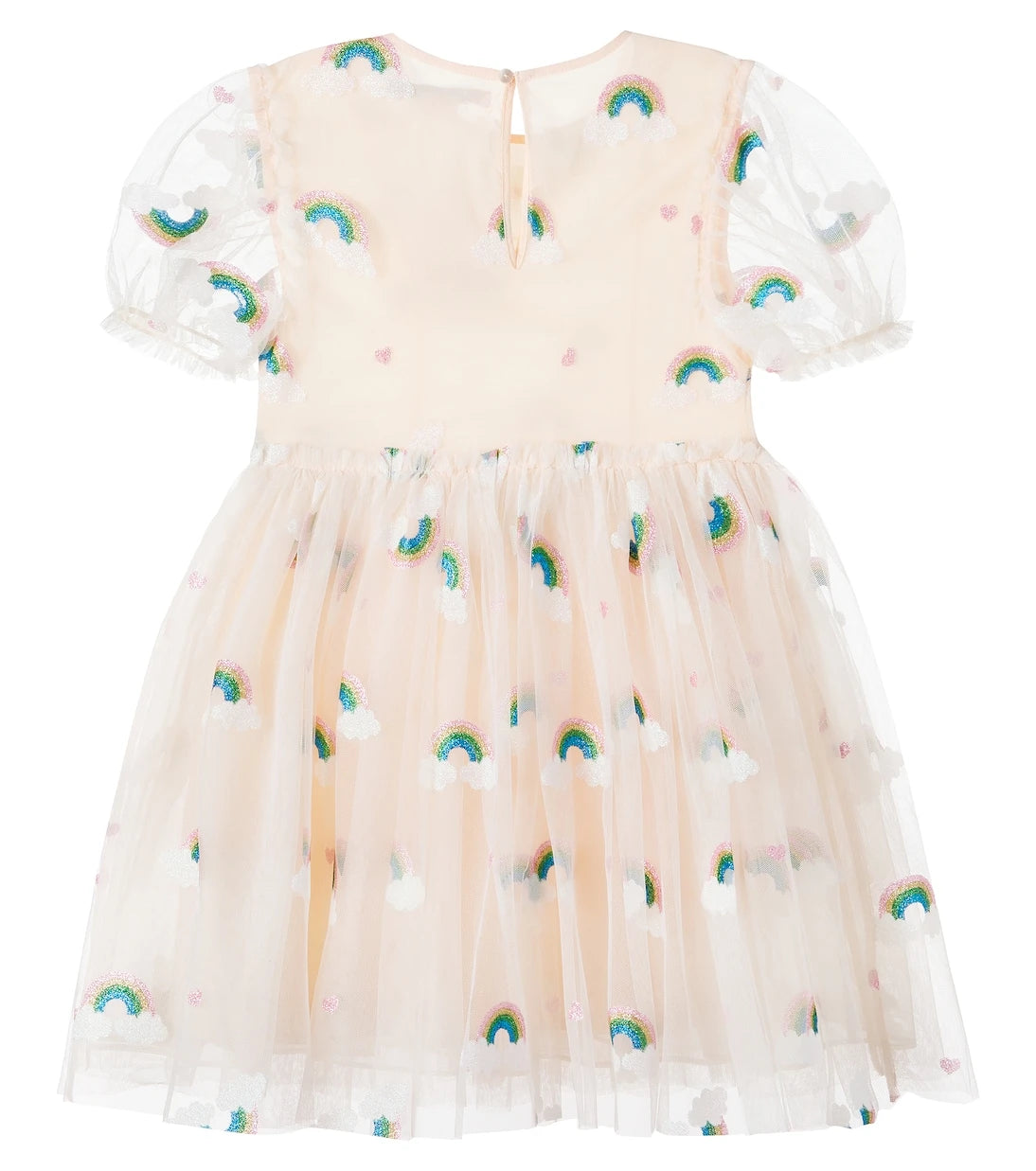 Konges Sløjd - Glitter ruched tulle dress