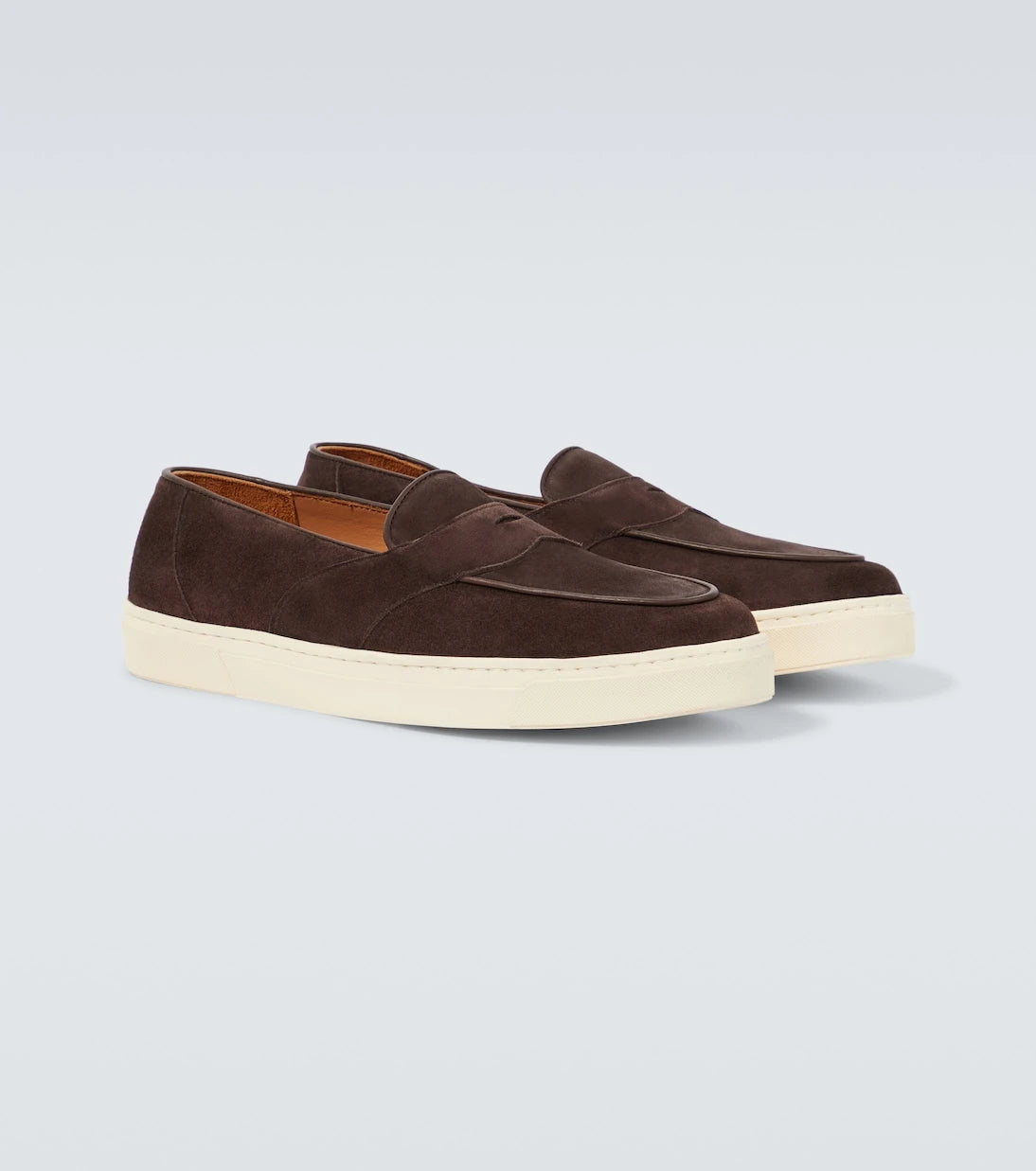 George Cleverley - Joey II suede penny loafers