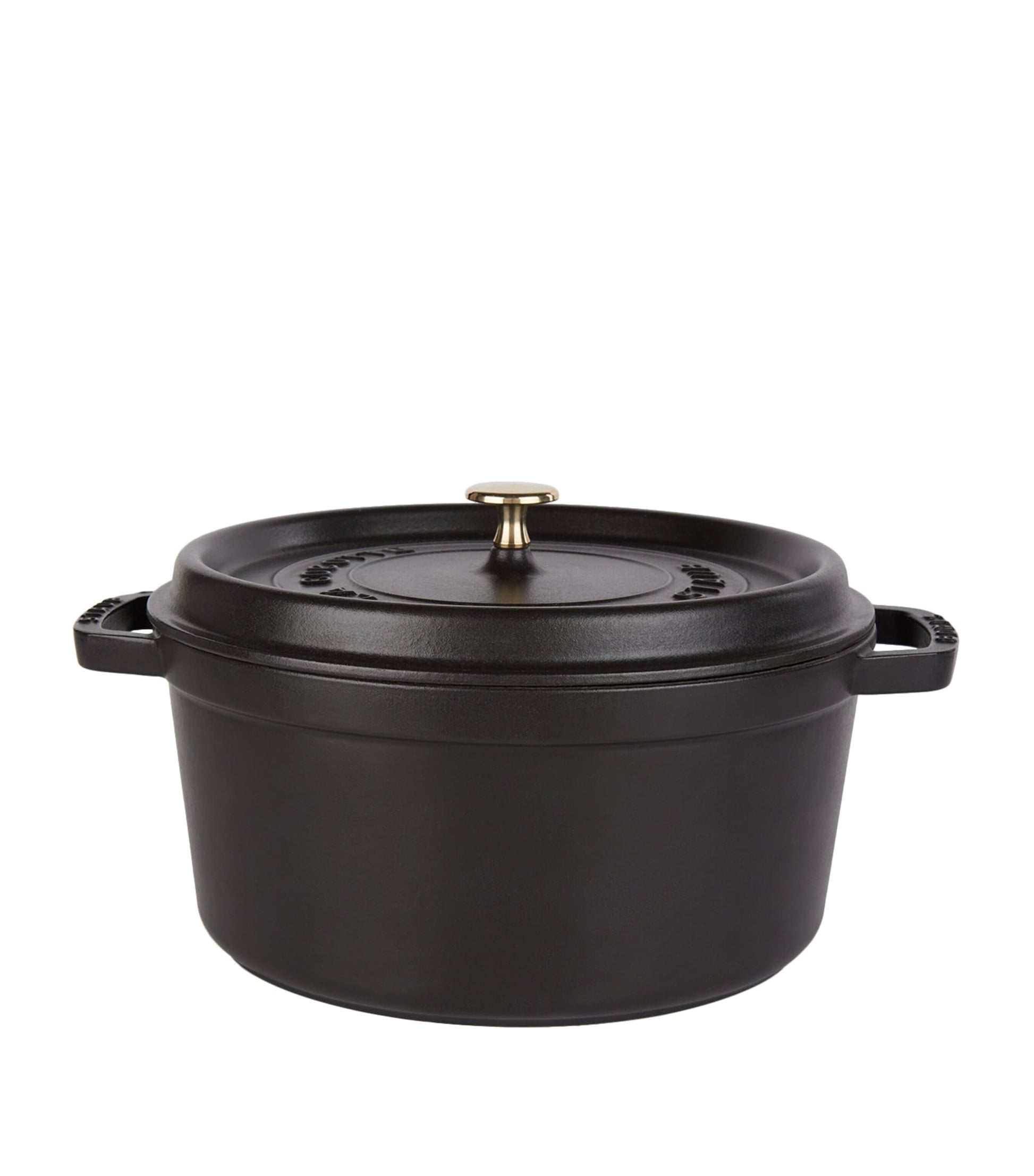 Staub Black Round Cocotte (28cm)