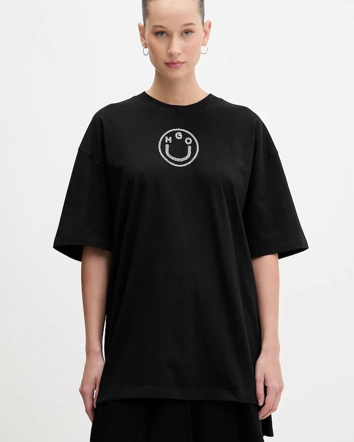 Hugo Blue Oversized _Tee_B_9 Pamuklu Tişört