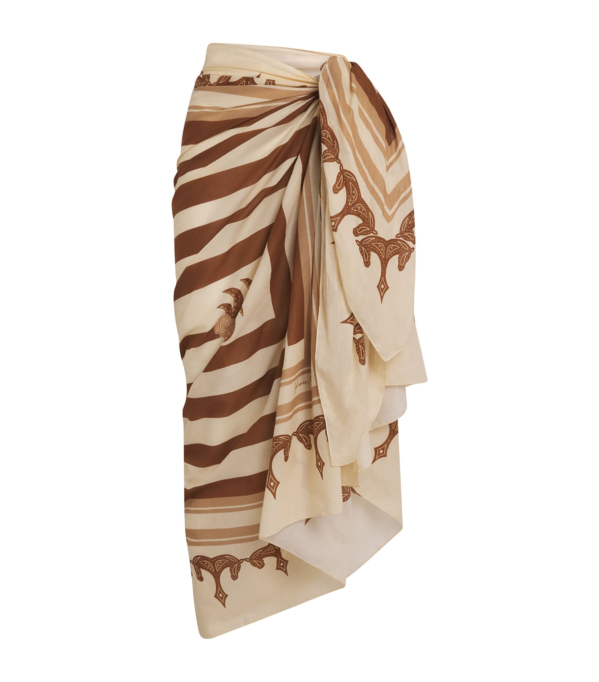 Johanna Ortiz Multi Cotton Infinity Palm Pareo