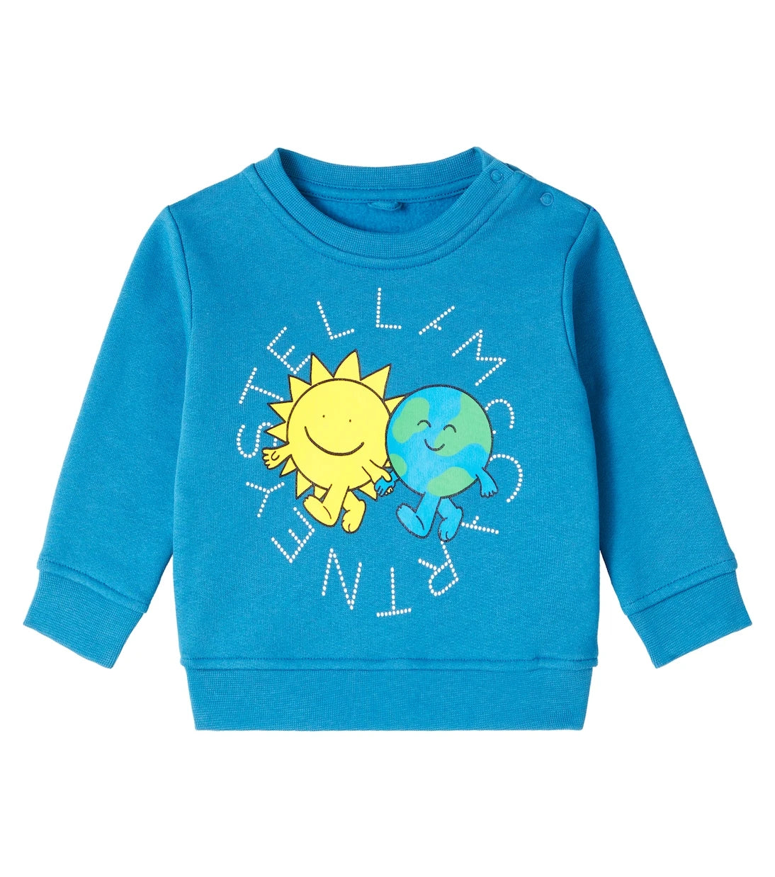 Stella McCartney Kids - سويت شيرت أطفال قطني مطبوع