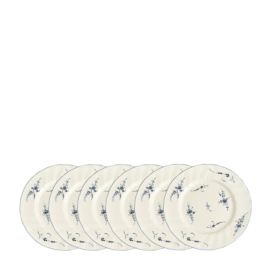 Villeroy & Boch Set of 6 Old Luxembourg Flat Plates (26cm)