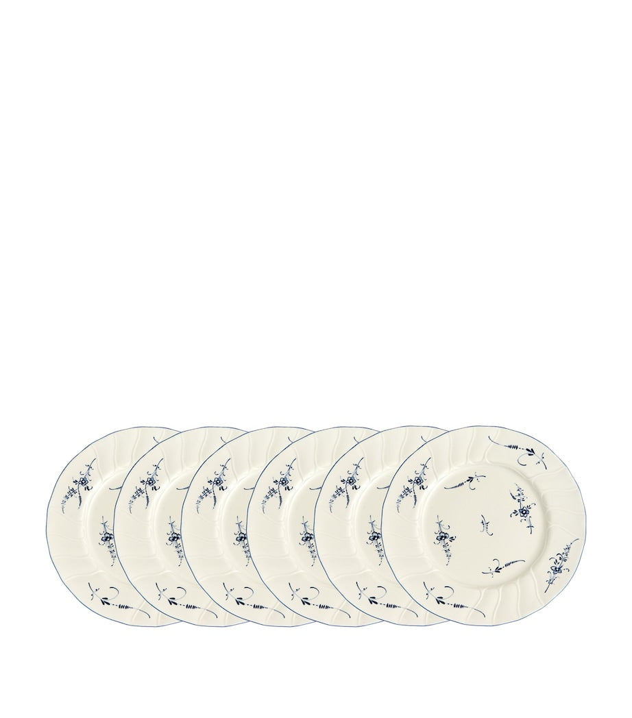 Villeroy & Boch Set of 6 Old Luxembourg Flat Plates (26cm)