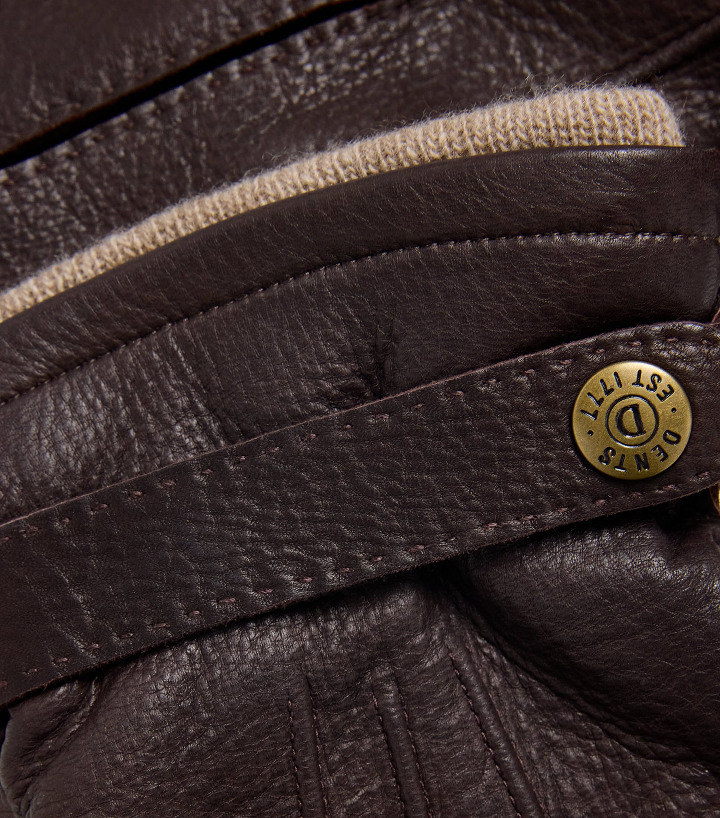 DENTS Deerskin-Cashmere Gloucester Gloves