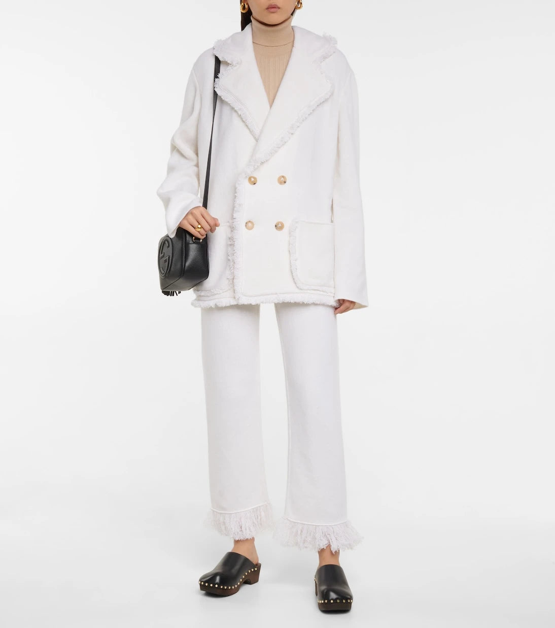 Alanui - Cordillera fringed virgin wool pants