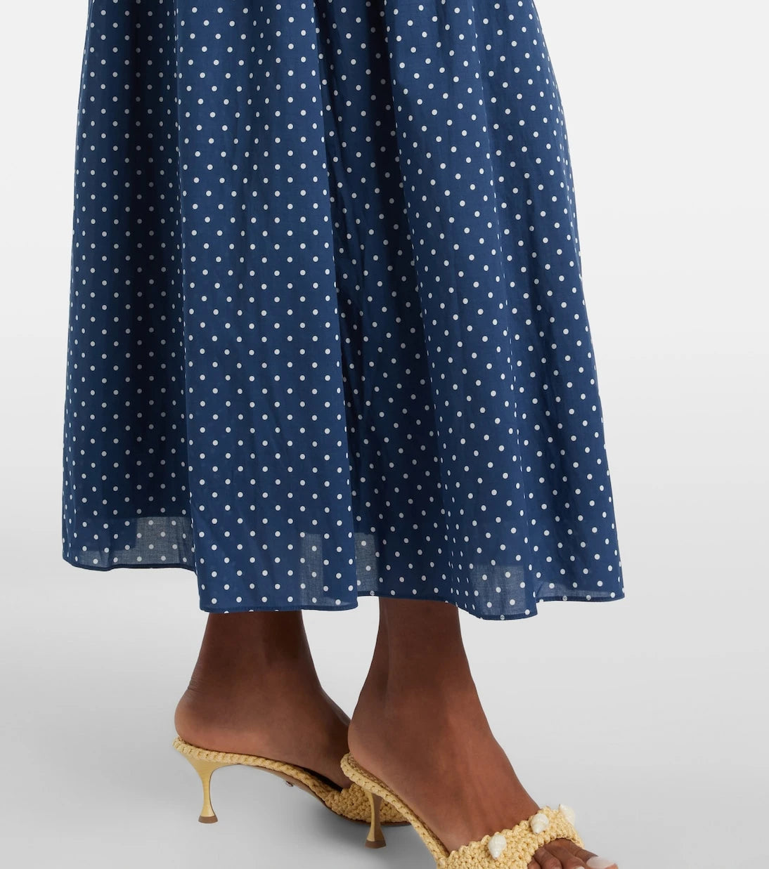 Posse - Edie polka-dot midi dress