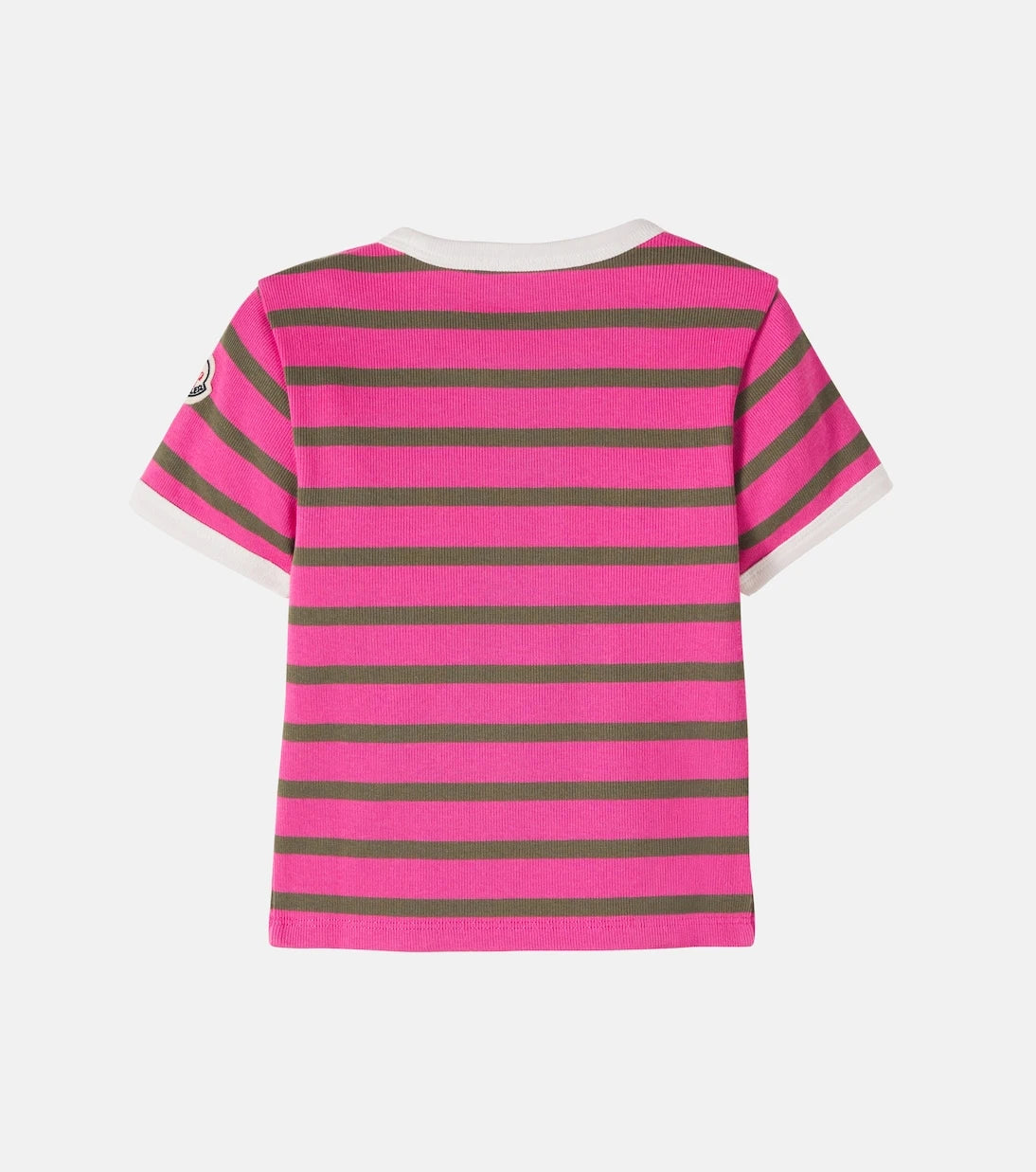 Moncler Enfant - Striped cotton T-shirt