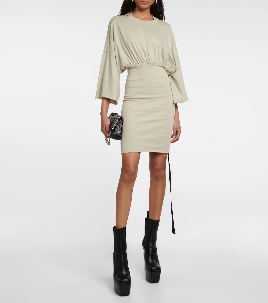 Rick Owens - DRKSHDW Tommy jersey minidress