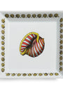 Square Giro di Conchiglie Plate (20cm x 20cm)
