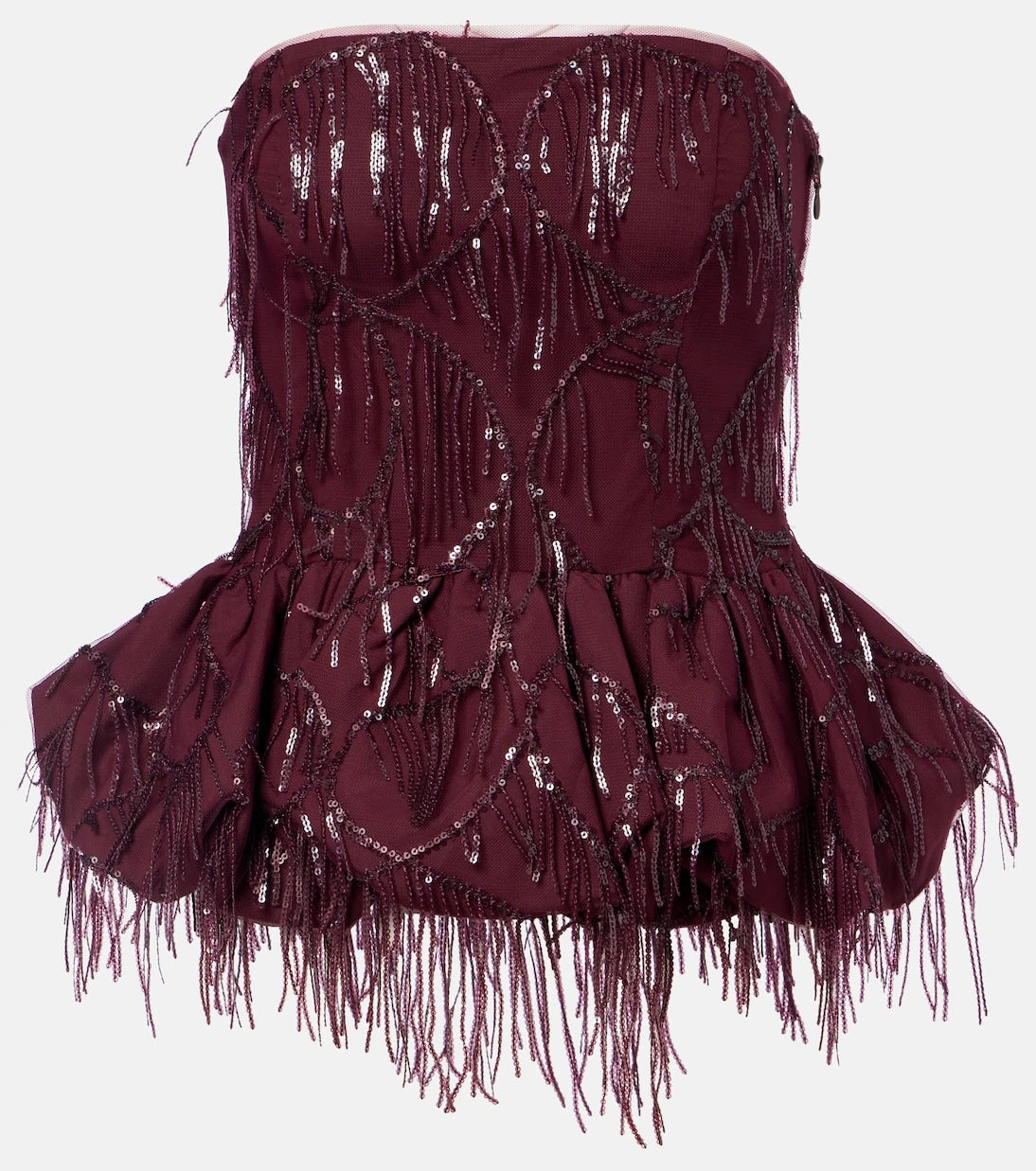 Rotate - Sequined peplum top