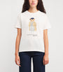 Ivory Cotton Polo Bear T-Shirt
