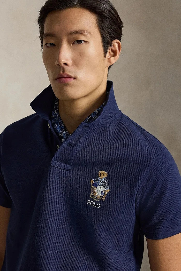Polo Ralph Lauren тениска с яка мъжка от памук