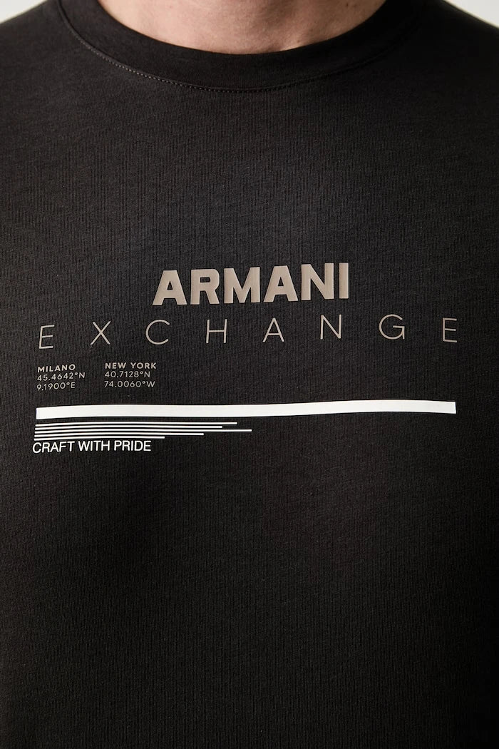 Armani Exchange erkek pamuklu tişört