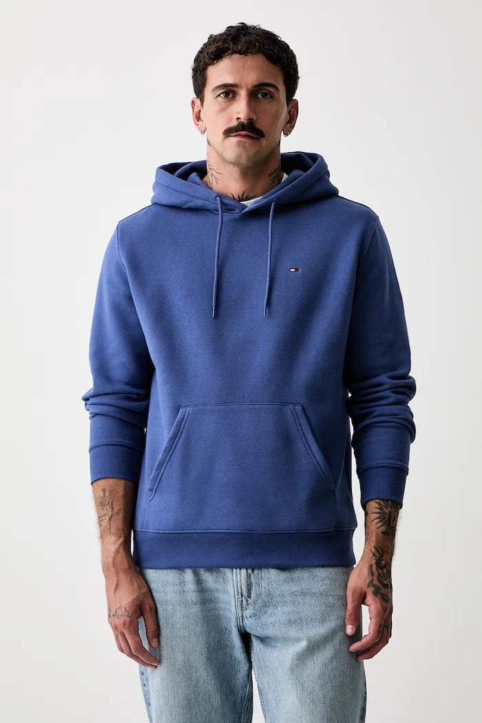 Tommy Jeans Erkek Pamuklu Kapüşonlu Sweatshirt