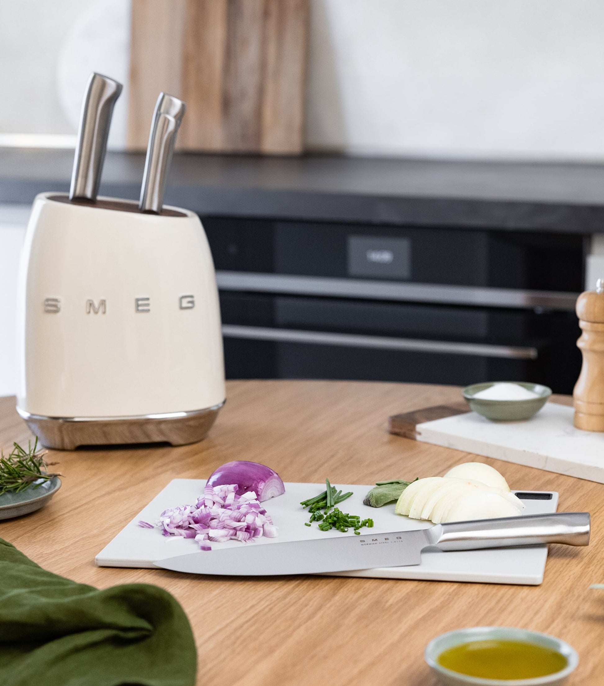 Smeg Knife Block Set