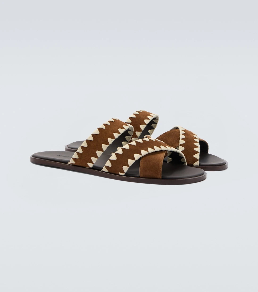 Manolo Blahnik - Nello suede slides