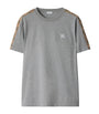 Burberry Cotton Check-Trim Slim T-Shirt
