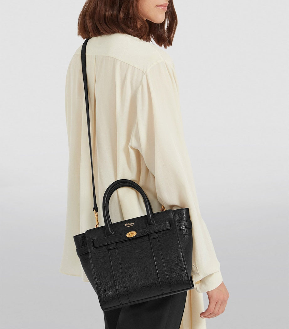 Mulberry Black Mini Bayswater Cross-Body Bag