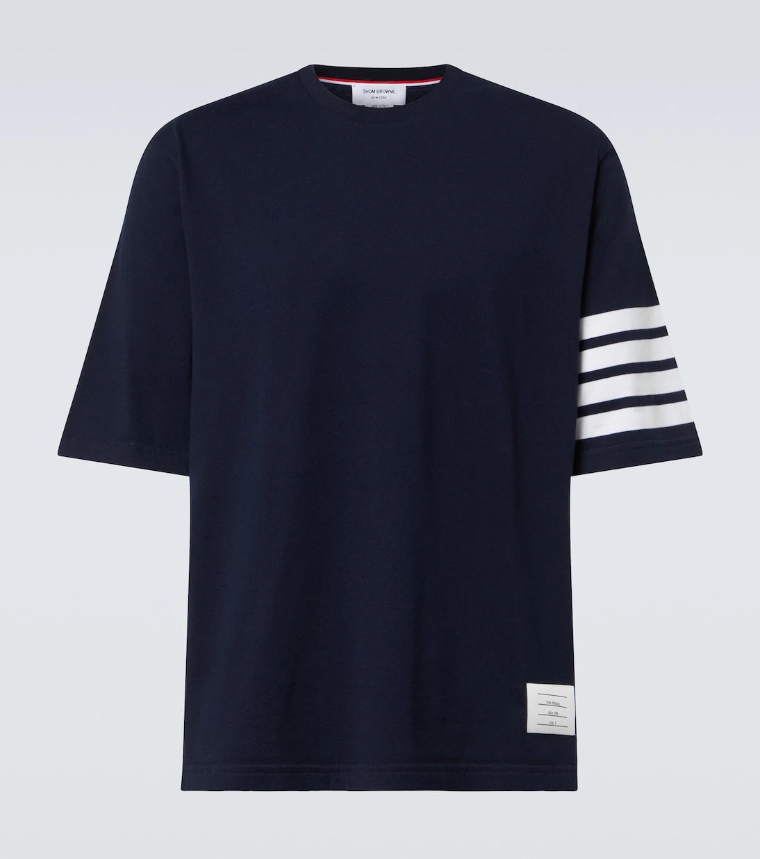 Thom Browne - 4-Bar cotton jersey T-shirt