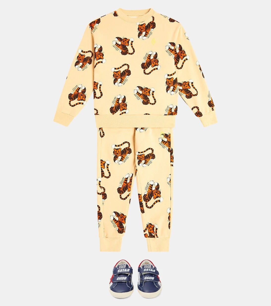 The Animals Observatory - Panther printed cotton sweatpants