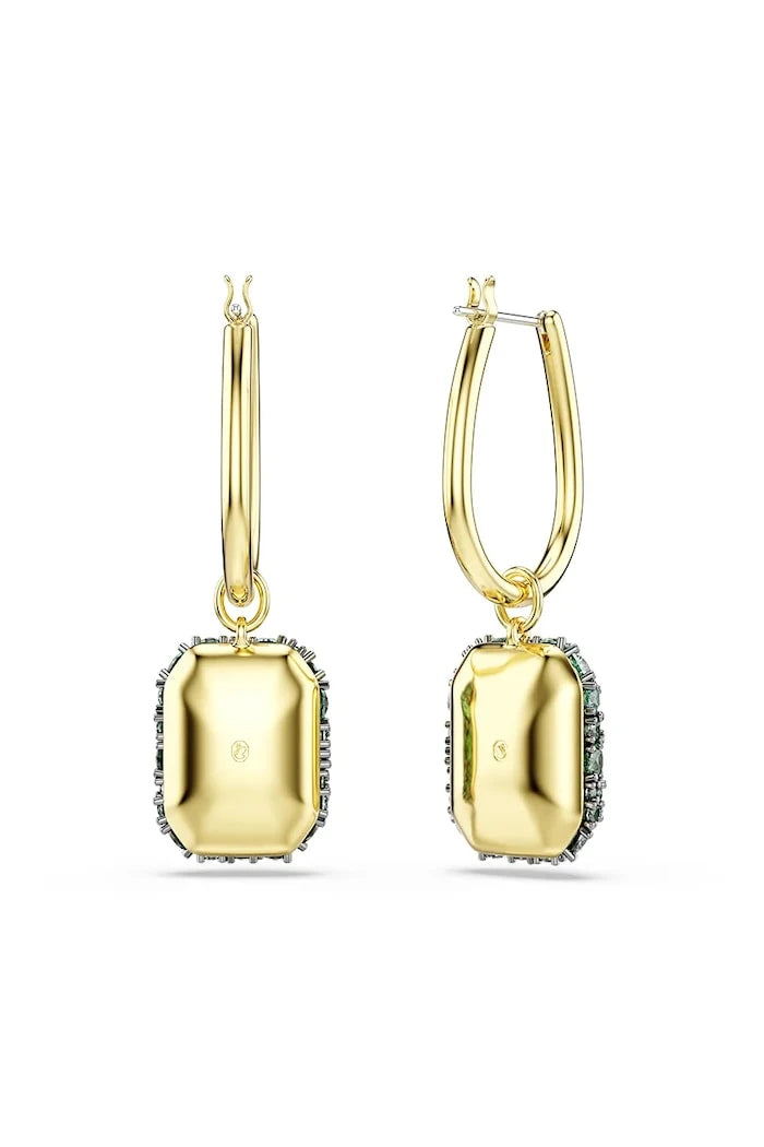 Swarovski kadın altın kaplama zirkonlu küpeler SUBLIMA