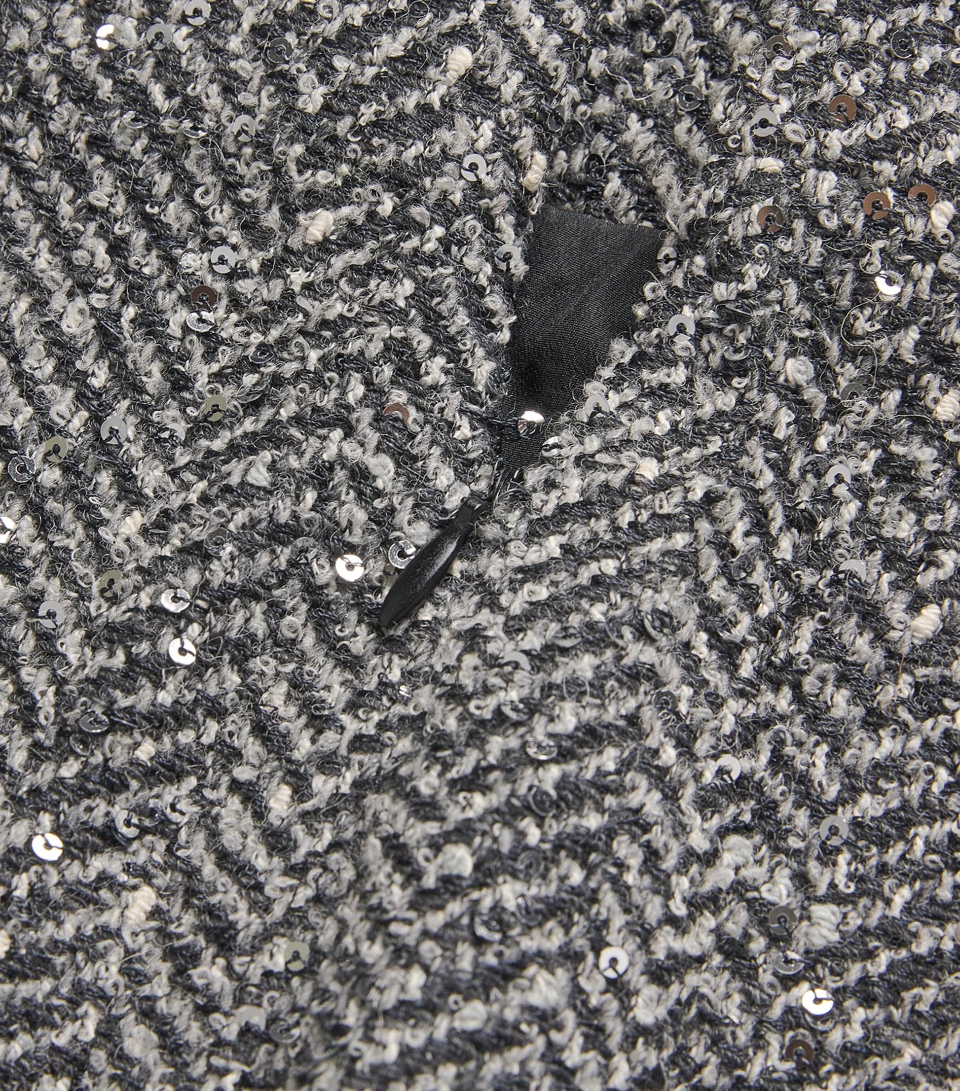 Tweed Embellished Midi Pencil Skirt