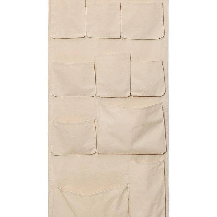 Стенен органайзер ferm LIVING Canvas XL Wall Pockets