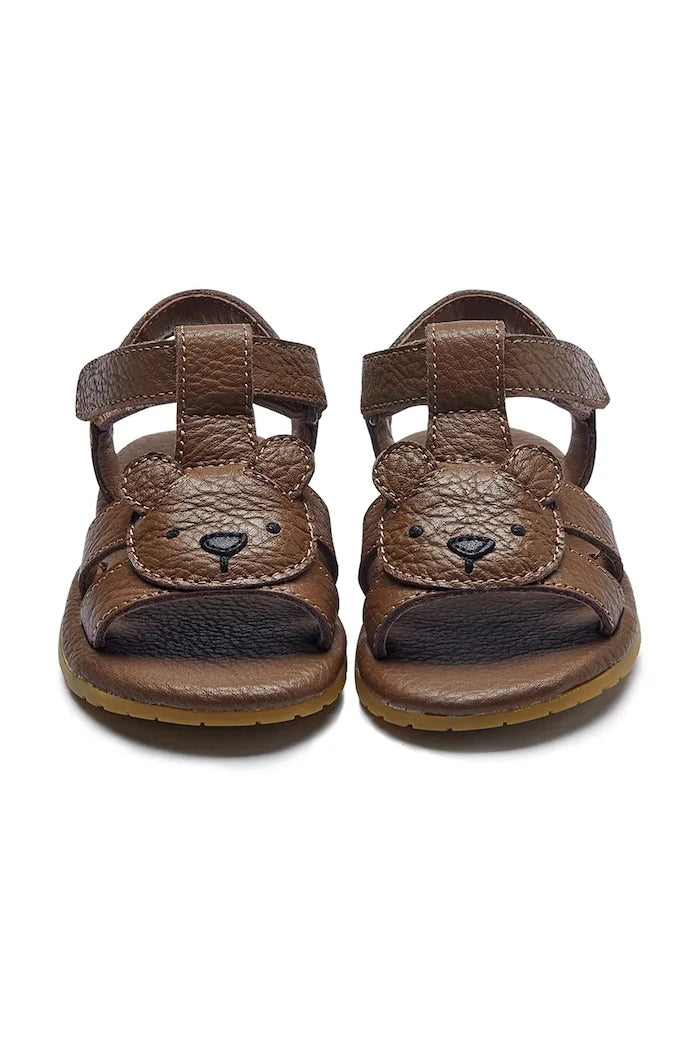 Детски сандали от кожа Donsje Dhalo Sandals Bear